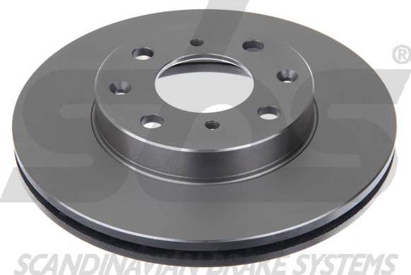 SBS 1815202615 - Brake Disc autospares.lv