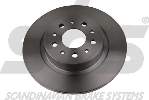 SBS 1815202369 - Brake Disc autospares.lv