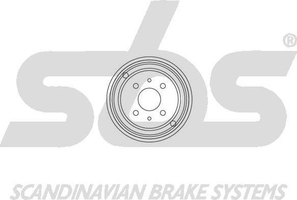 SBS 1825.252302 - Brake Drum autospares.lv