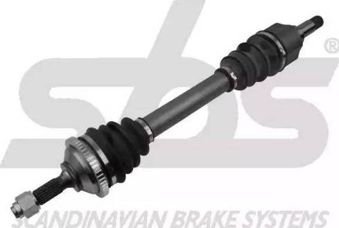 SBS 1701503758 - Drive Shaft autospares.lv