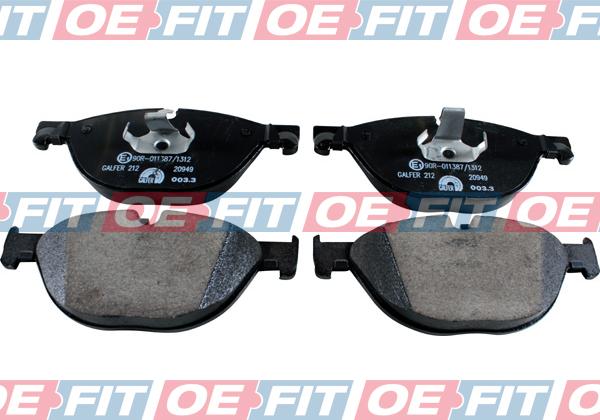 Schaeferbarthold 315 02 472 02 22 - Brake Pad Set, disc brake autospares.lv