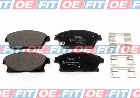 Schaeferbarthold 315 16 284 02 22 - Brake Pad Set, disc brake autospares.lv