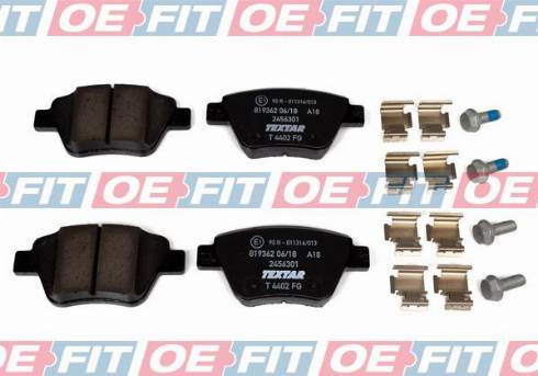 Schaeferbarthold 315 18 219 02 43 - Brake Pad Set, disc brake autospares.lv