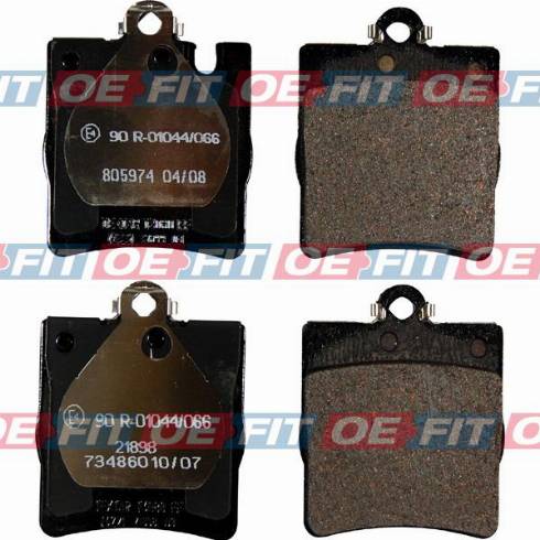 Schaeferbarthold 315 12 208 02 42 - Brake Pad Set, disc brake autospares.lv