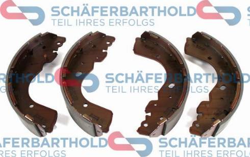 Schferbarthold 944 06 035 01 11 - Brake Shoe Set autospares.lv