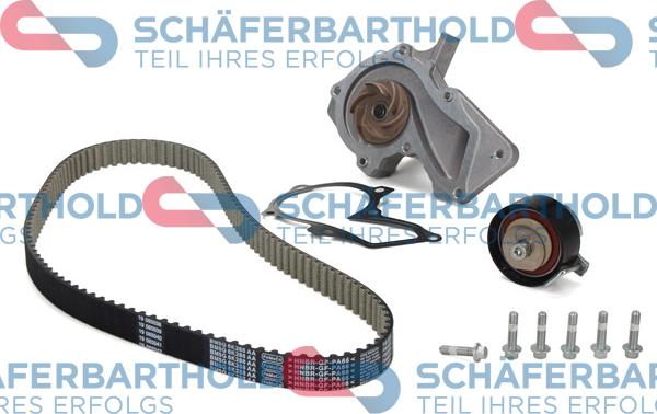 Schferbarthold 946 06 540 01 11 - Water Pump & Timing Belt Set autospares.lv