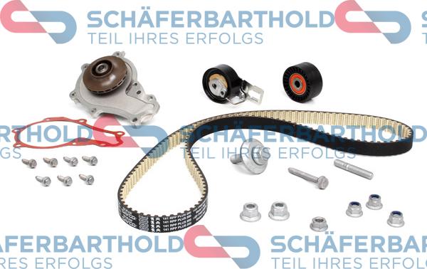 Schferbarthold 946 06 250 01 11 - Water Pump & Timing Belt Set autospares.lv