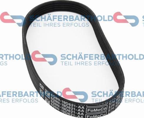 Schferbarthold 905 06 531 01 11 - V-Ribbed Belt autospares.lv