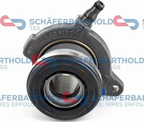 Schferbarthold 906 06 074 01 11 - Central Slave Cylinder, clutch autospares.lv