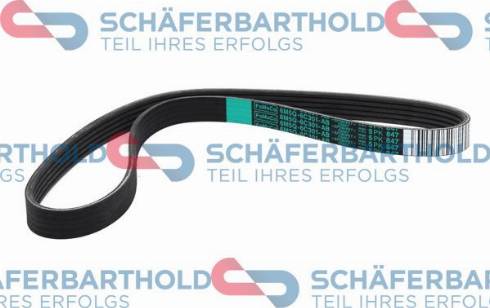 Schferbarthold 902 06 668 01 11 - V-Ribbed Belt autospares.lv