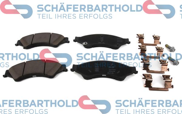 Schferbarthold 930 06 907 01 11 - Brake Pad Set, disc brake autospares.lv