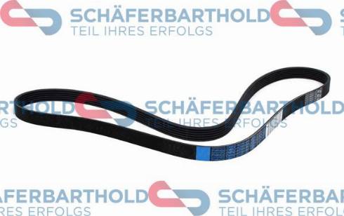 Schferbarthold 933 06 898 01 11 - V-Ribbed Belt autospares.lv