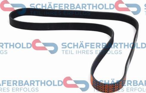 Schferbarthold 937 06 791 01 11 - V-Ribbed Belt autospares.lv