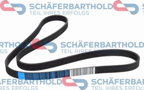 Schferbarthold 921 06 595 01 11 - V-Ribbed Belt autospares.lv