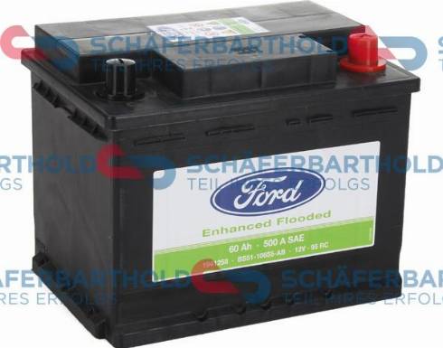 Schferbarthold 922 06 425 01 11 - Starter Battery autospares.lv