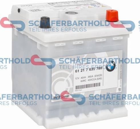 Schferbarthold 415 02 658 01 11 - Starter Battery autospares.lv