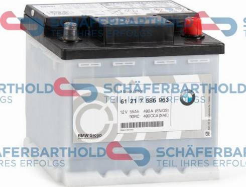 Schferbarthold 415 02 657 01 11 - Starter Battery autospares.lv