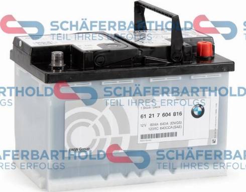 Schferbarthold 415 02 665 01 11 - Starter Battery autospares.lv