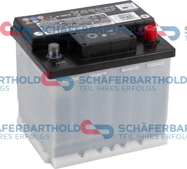 Schferbarthold 415 18 646 01 11 - Starter Battery autospares.lv
