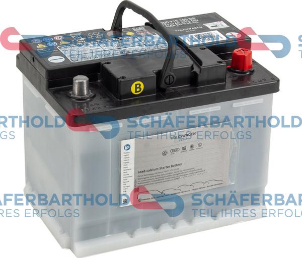 Schferbarthold 415 18 662 01 11 - Starter Battery autospares.lv