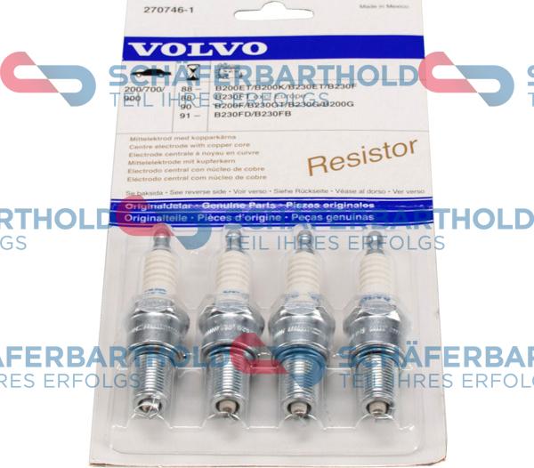 Schferbarthold 415 38 506 01 11 - Spark Plug autospares.lv