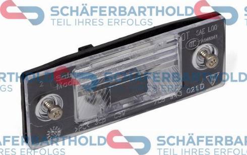 Schferbarthold 410 18 178 01 11 - Licence Plate Light autospares.lv