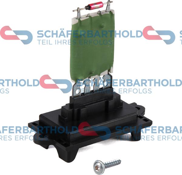 Schferbarthold 412 27 058 01 11 - Resistor, interior blower autospares.lv