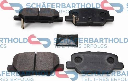 Schferbarthold 431 27 113 01 11 - Brake Pad Set, disc brake autospares.lv