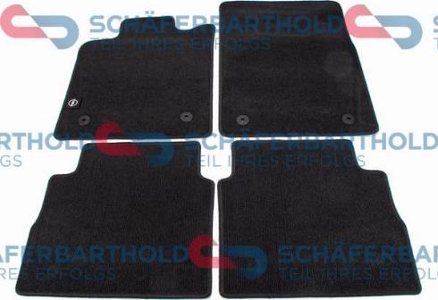 Schferbarthold 106 16 358 01 11 - Floor Mat Set autospares.lv