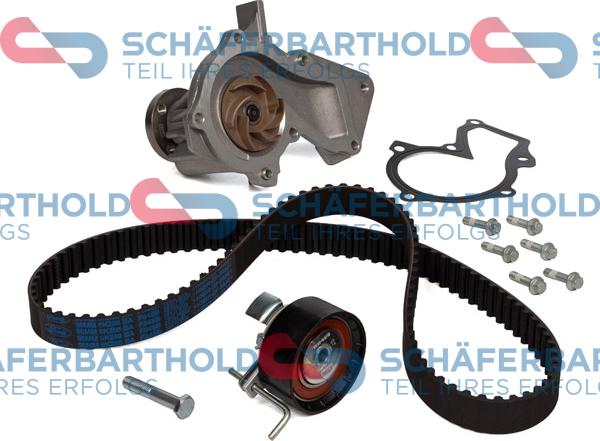 Schferbarthold 300 06 400 01 11 - Water Pump & Timing Belt Set autospares.lv