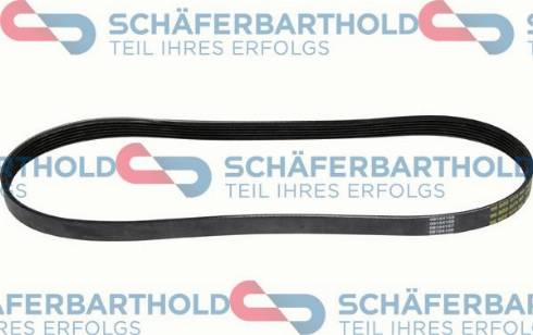 Schferbarthold 300 06 858 01 11 - V-Ribbed Belt autospares.lv