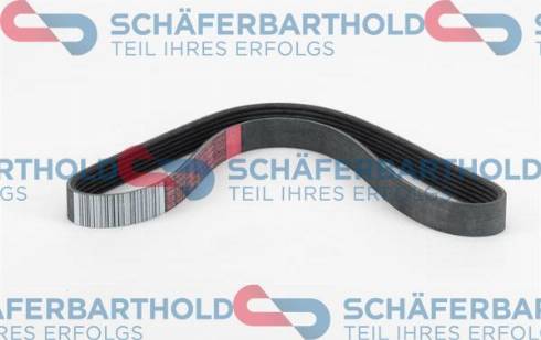 Schferbarthold 300 06 807 01 11 - V-Ribbed Belt autospares.lv