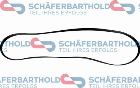 Schferbarthold 300 06 833 01 11 - V-Ribbed Belt autospares.lv
