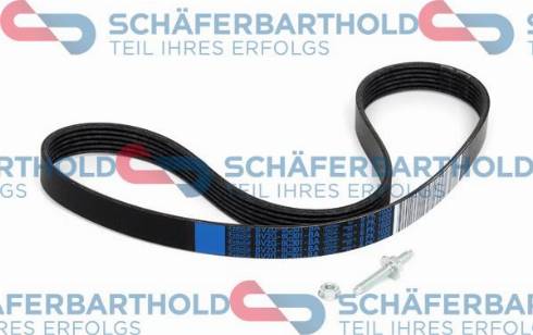 Schferbarthold 300 06 302 01 11 - V-Ribbed Belt autospares.lv