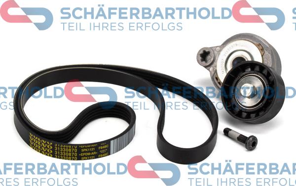 Schferbarthold 300 38 810 01 11 - V-Ribbed Belt Set autospares.lv