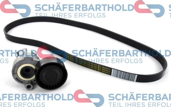 Schferbarthold 300 28 551 01 11 - V-Ribbed Belt Set autospares.lv