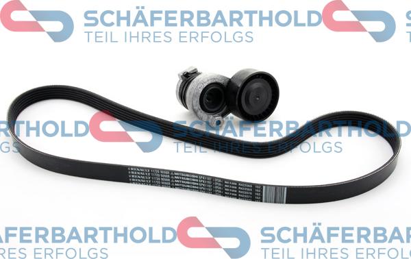 Schferbarthold 300 28 509 01 11 - V-Ribbed Belt Set autospares.lv