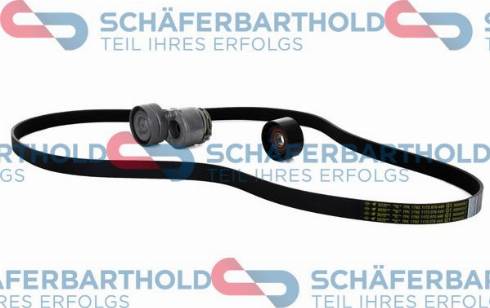 Schferbarthold 300 28 501 01 11 - V-Ribbed Belt Set autospares.lv