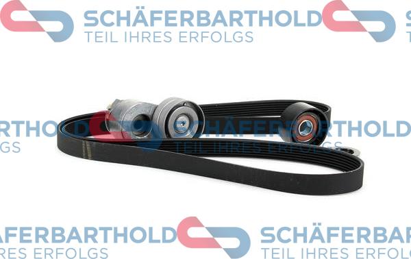 Schferbarthold 300 28 502 01 11 - V-Ribbed Belt Set autospares.lv