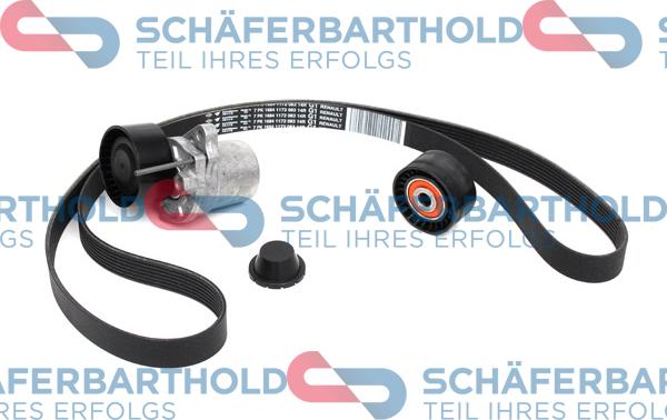 Schferbarthold 300 28 514 01 11 - V-Ribbed Belt Set autospares.lv