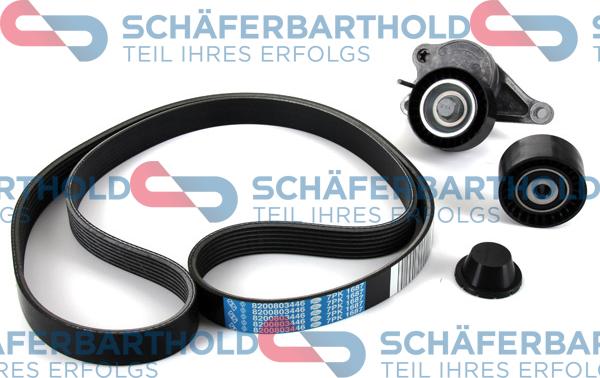 Schferbarthold 300 28 515 01 11 - V-Ribbed Belt Set autospares.lv