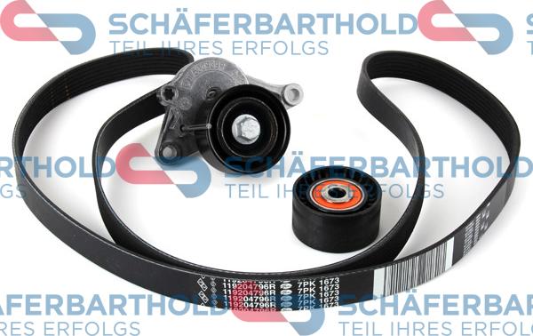 Schferbarthold 300 28 516 01 11 - V-Ribbed Belt Set autospares.lv