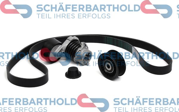 Schferbarthold 300 28 513 01 11 - V-Ribbed Belt Set autospares.lv