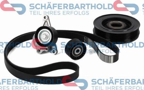 Schferbarthold 300 28 517 01 11 - V-Ribbed Belt Set autospares.lv