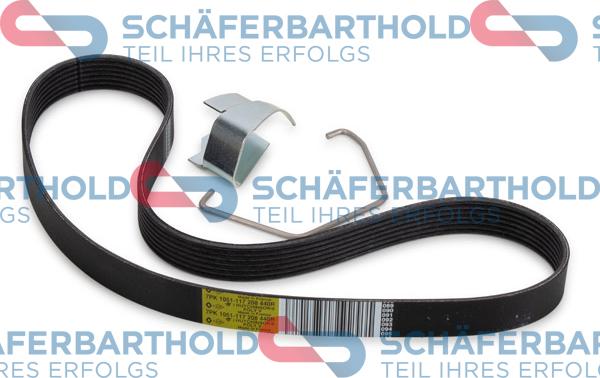 Schferbarthold 300 28 806 01 11 - V-Ribbed Belt autospares.lv