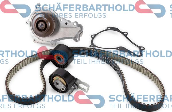 Schferbarthold 300 27 047 01 11 - Water Pump & Timing Belt Set autospares.lv