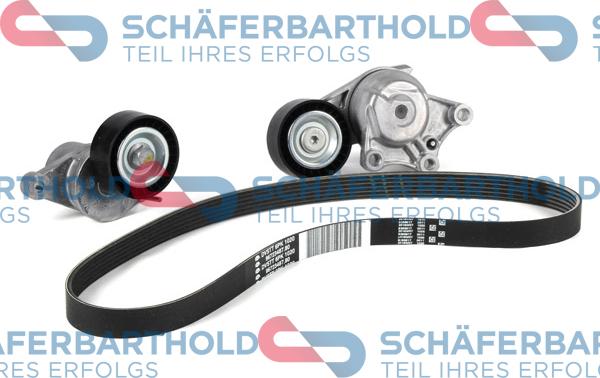 Schferbarthold 300 27 017 01 11 - V-Ribbed Belt Set autospares.lv