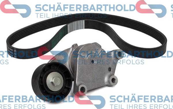 Schferbarthold 300 27 031 01 11 - V-Ribbed Belt Set autospares.lv