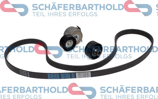 Schferbarthold 300 27 032 01 11 - V-Ribbed Belt Set autospares.lv