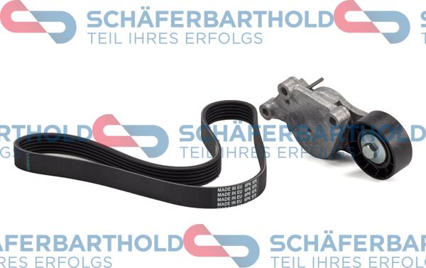 Schferbarthold 300 27 025 01 11 - V-Ribbed Belt Set autospares.lv